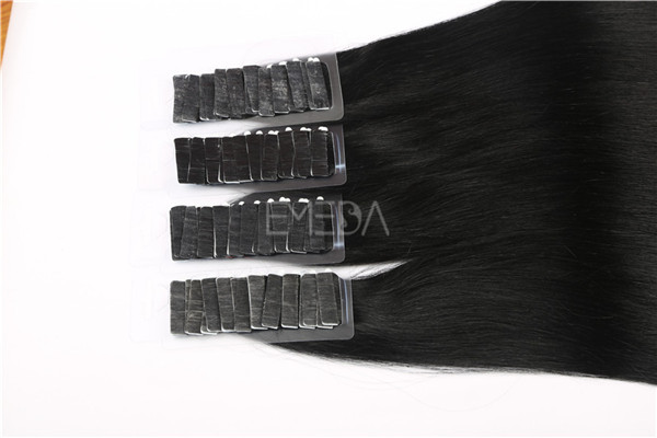 Thick Russian hair tape in hair extensions   ZJ0061